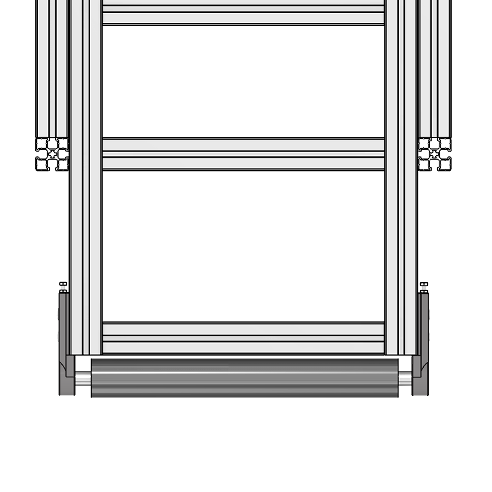 85-017-1 MODULAR SOLUTIONS CONVEYOR PART<BR>45 PROFILE CONVEYOR BEARING W/ 17MM BORE